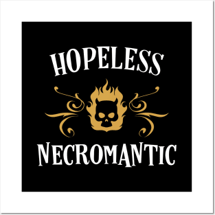Hopeless Necromantic Funny Necromancer Posters and Art